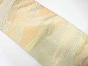 波模様織り出し　袋帯